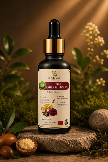 Huile Argan & Hibiscus