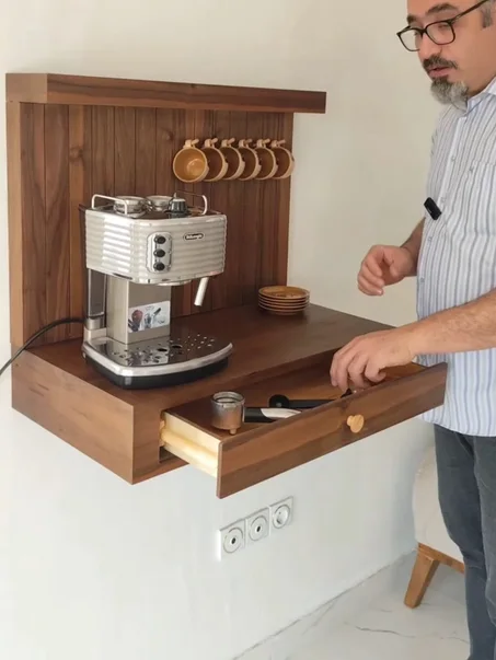 ركن القهوة الفاخر