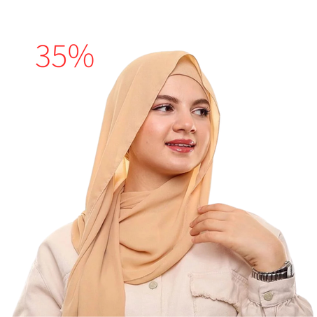 شال بلبوني يربط من الخلف