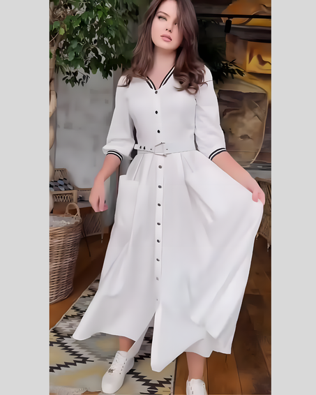 فستان نسائي أنيق بجودة عالية - متوفر بعدة مقاسات