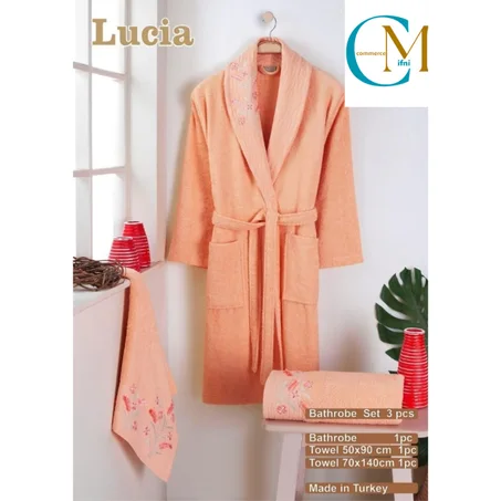 Ensemble de Peignoir (3 pièces) ✨