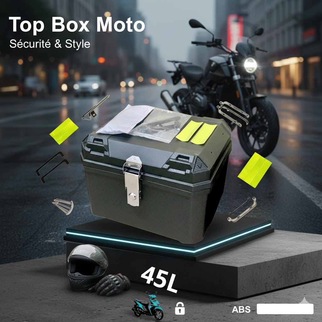 Top casse moto 45L🏍️