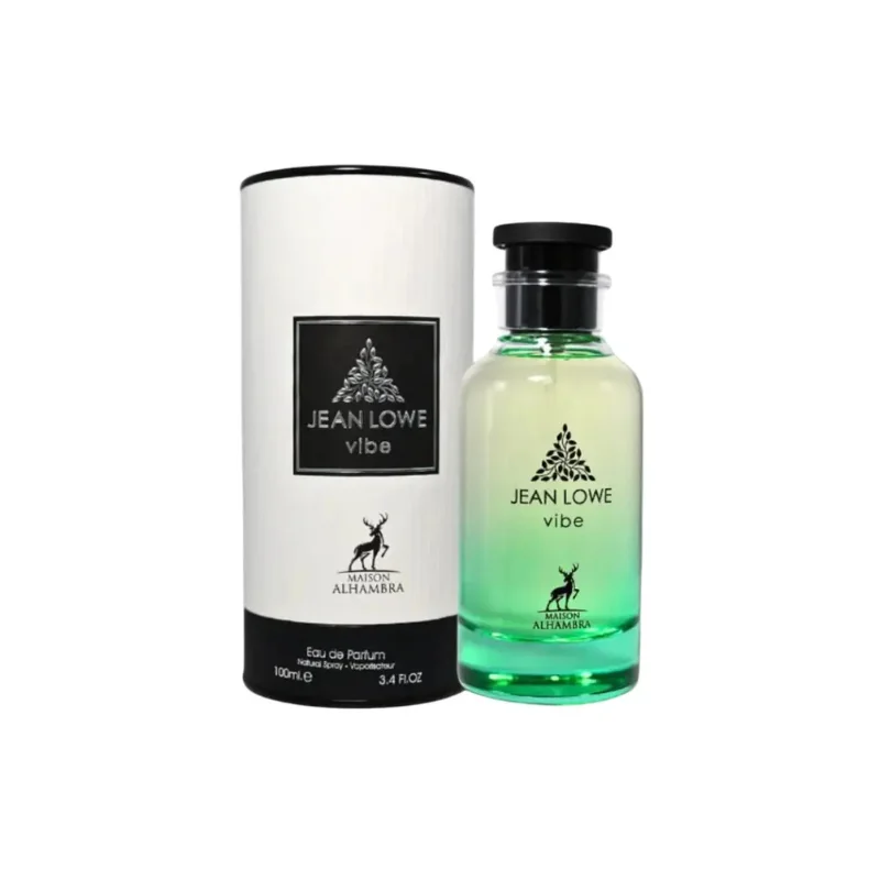 Parfum original Jean Lowe Vibe Maison Alhambra hommes E 100 ML EAU DE PARFUM 3.4 FL.OZ