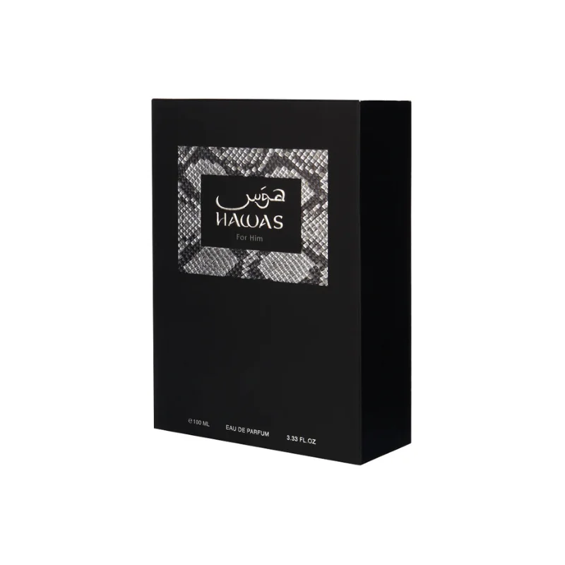Parfum original Hawas for Him Rasasi hommes E 100 ML EAU DE PARFUM 3.38 FL.OZ
