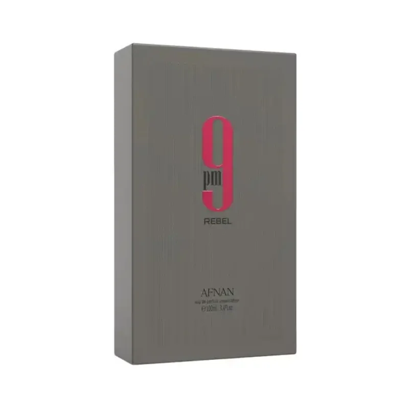 Parfum original 9PM Rebel Afnan hommes  E 100 ML EAU DE PARFUM 3.4 FL.OZ