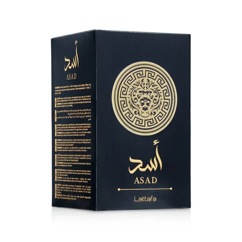 Parfum original Asad Lattafa Perfumes hommes E 100 ML EAU DE PARFUM 3.4 FL.OZ