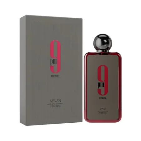 Parfum original 9PM Rebel Afnan hommes  E 100 ML EAU DE PARFUM 3.4 FL.OZ