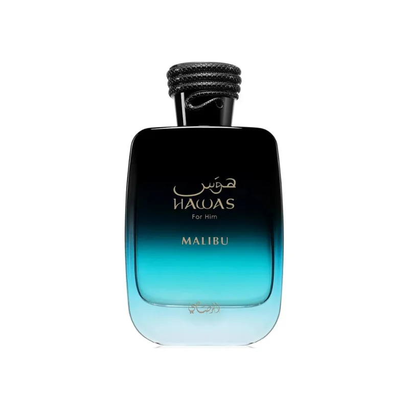 Parfum original Hawas Malibu Rasasi hommes E 100 ML EAU DE PARFUM 3.38 FL.OZ