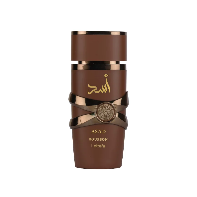 Parfum original Asad Bourbon Lattafa Perfumes hommes E 100 ML EAU DE PARFUM 3.4 FL.OZ