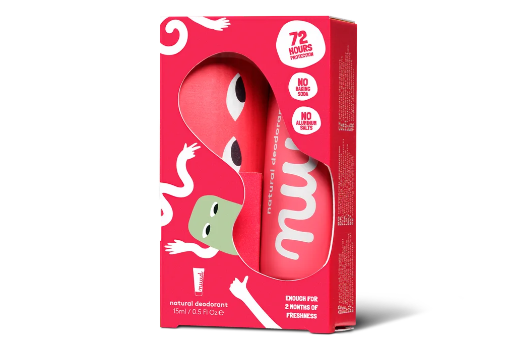 علبة مزيل رائحة العرق nuud 15ml