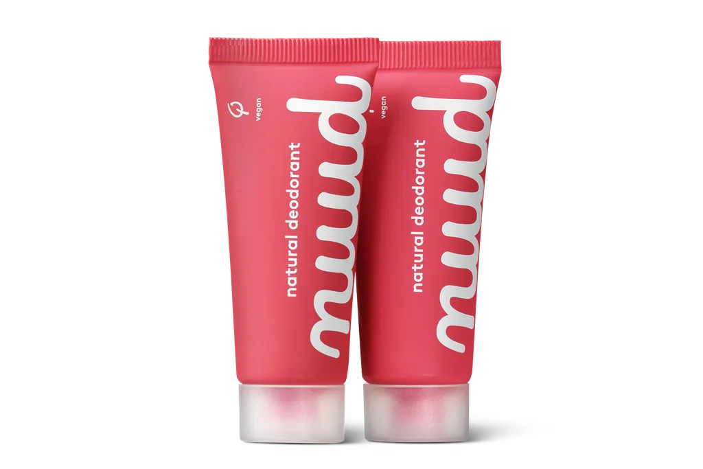 علبتين مزيل رائحة العرق nuud 20ml