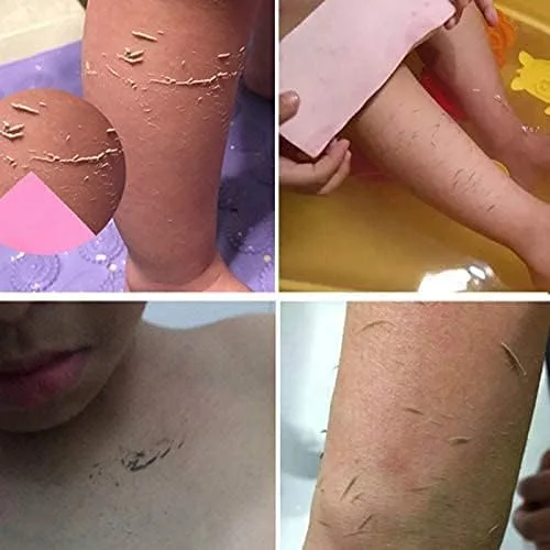 إسفنجة استحمام للتقشير ومزيل الجلد الميت