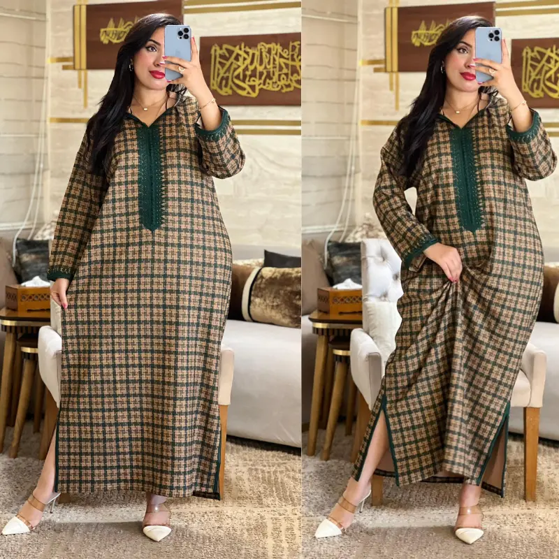 ❄️جلابة كارو سخونة و محتشمة❄️