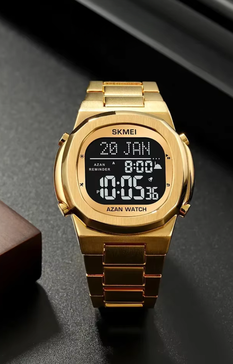 ساعة SKMEI الإلكترونية الفاخرة للرجال – عملية، أنيقة، ومتينة