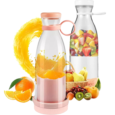 !العصارة الكهربائية المحمولة - حضّر عصيرك الطازج بسهولة في أي مكان