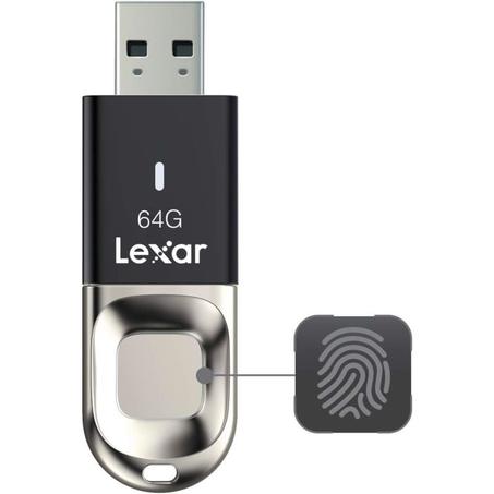 LEXAR CLE USB FINGERPRINT 64G 3.0 F35 LEXAR