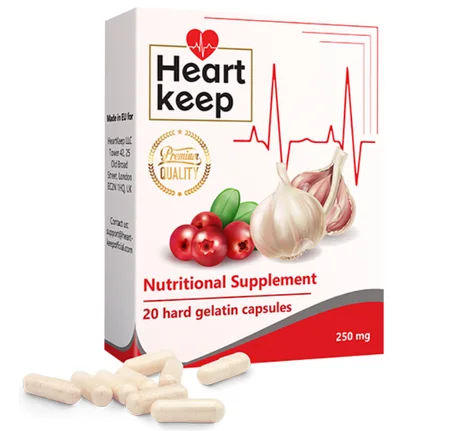 الحل الطبيعي لمرضى القلب والأوعية الدموية و ارتفاع ضفط الدم - Heart Keep Supplements