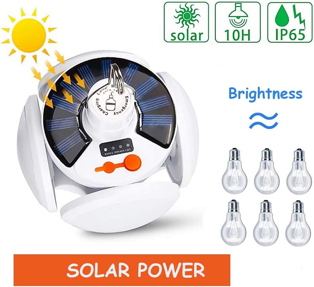 • مصباح الطاقة الشمسية