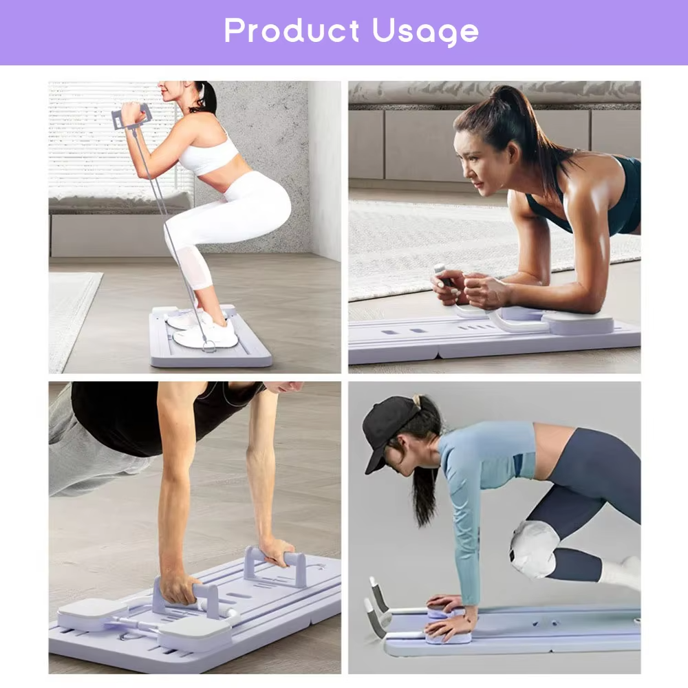 • لوحة التمارين لنحت الجسم