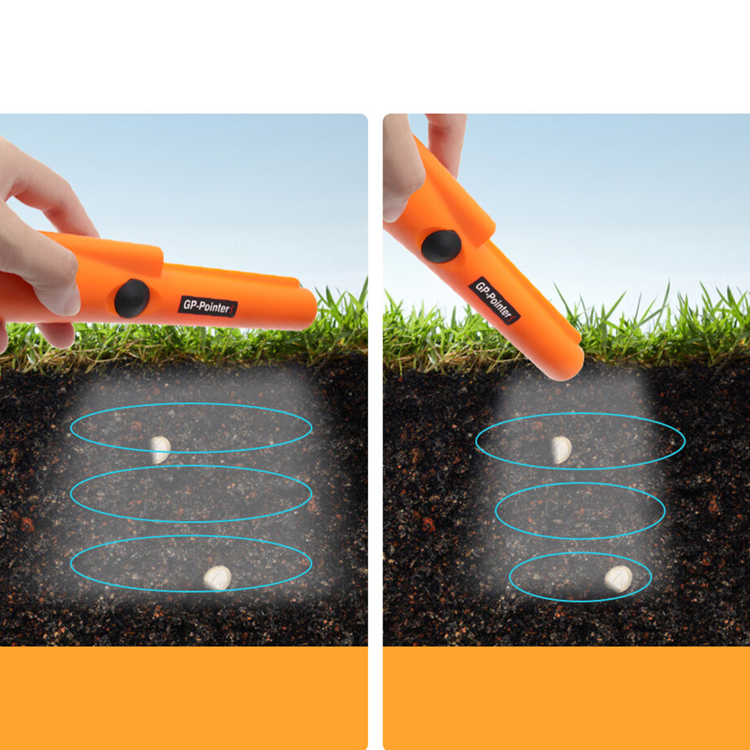 • Pointer Waterproof Professional Determine Metal Detector - جهاز كشف المعادن