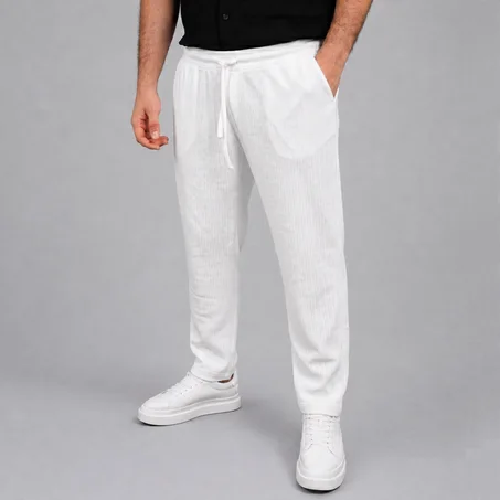 Pantalon Lin