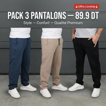 Packs 3 Pantalons