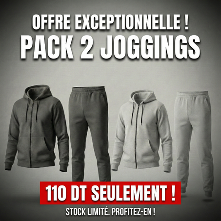 Packs 2 Joggings