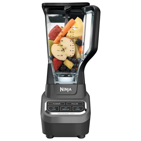 خلاط Ninja الاحترافي (1000W) - قوة لا تقاوم لتحضير أشهى العصائر والوصفات.