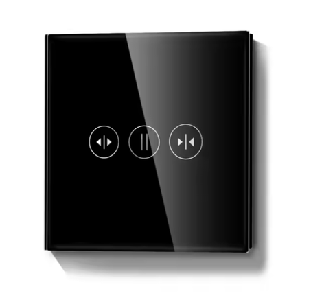 Rideau tactile verre interrupteur WIFI télécommande sans fil Intelligent interrupteur de porte intelligent