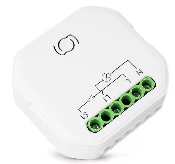 Commutateur De Commande Sans Fil Interrupteur De Lumière Avec Support De Rail Din WIFI