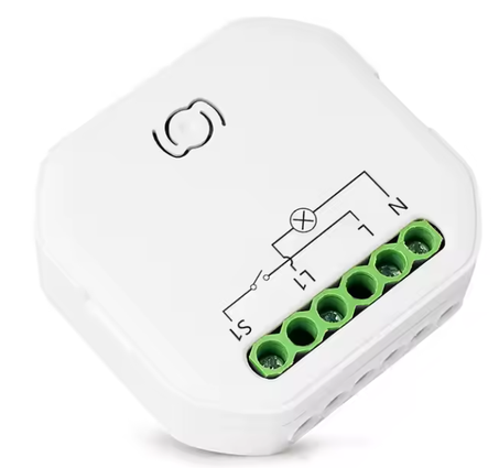 Commutateur De Commande Sans Fil Interrupteur De Lumière Avec Support De Rail Din WIFI