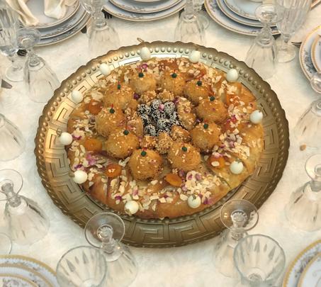 Pastilla poulet amande 10 personnes