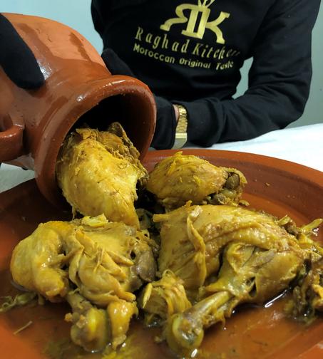 Tanjia poulet 5 personnes