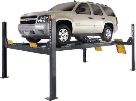Bendpak Hds-14lsxe 14,000-lb. Ali Certified Alignment Lift / Limo Extended / Includes Turnplates And Slip Plates