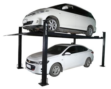 APLUSLIFT HW-8S 8000LB 4-POST PORTABLE STORAGE SERVICE CAR LIFT