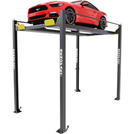 Hd-7pxw 7,000-lb. Capacity Ali Certified / Super-tall Rise / Four-post Lift / Vehicle Display Platform