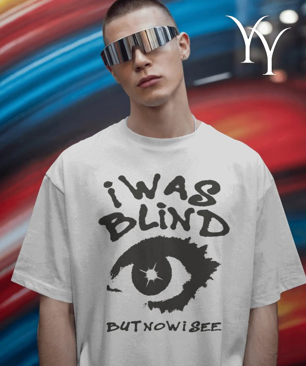 White T-Shirt – Mystic Eye Design