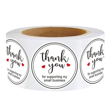 Stickers ThankYou 5 CM (Paquet de 50 stickers)