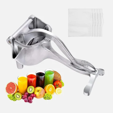 عصارة ليمون يدوية مصنوعة من الألومنيوم