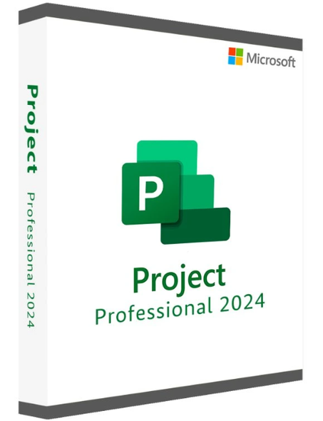 Microsoft Project 2024 Professional license for 3 devices