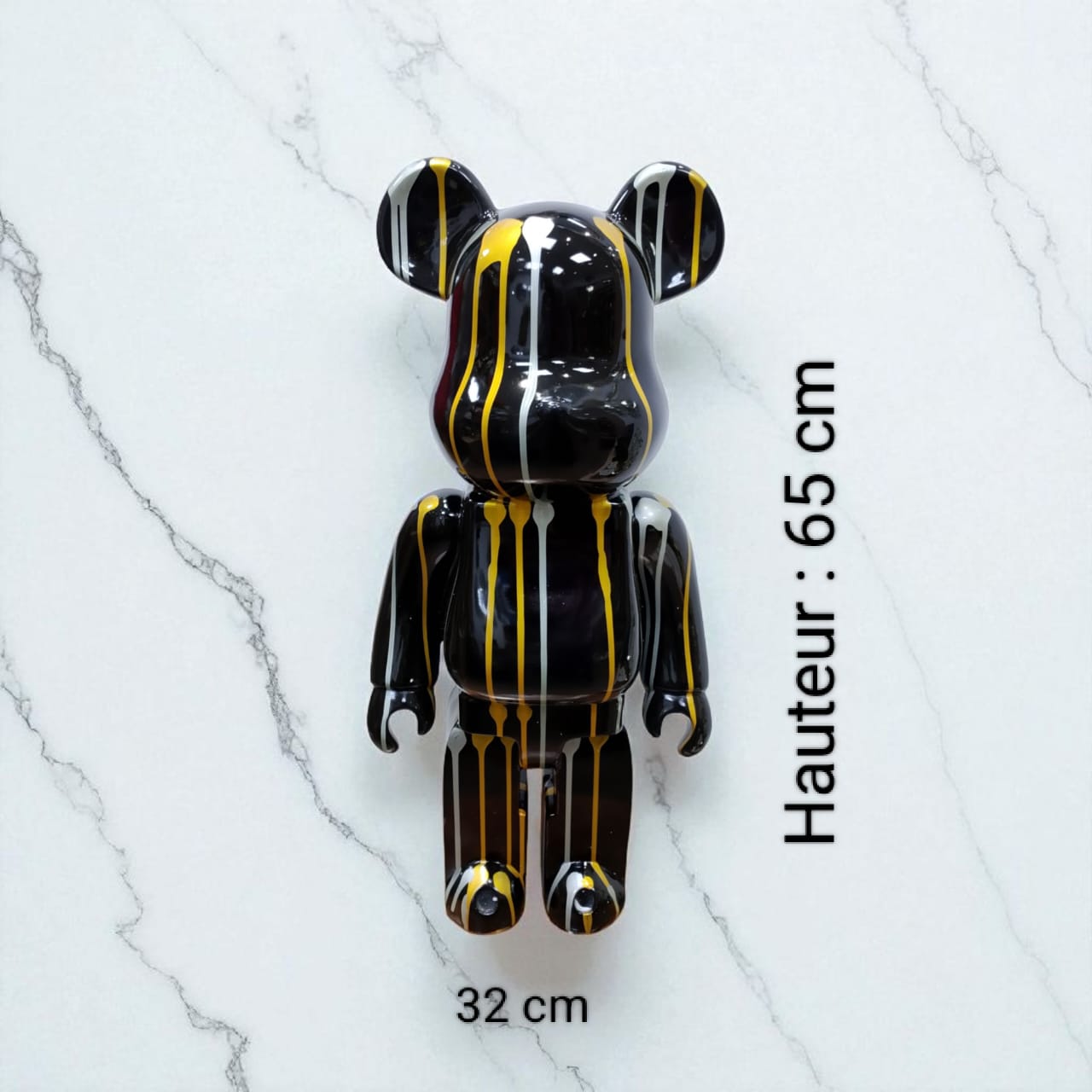 Mega Ours en porcelaine Hauteur 65 cm