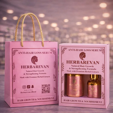 سيروم HERBAREVAN لنمو الشعر وتكثيفه – الحل الطبيعي لوقف التساقط
