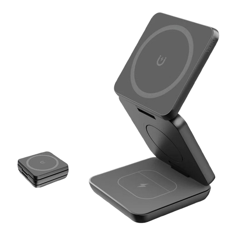 شاحن X40 اللاسلكي 3 في 1 - الحل المثالي لشحن سريع ومنظم