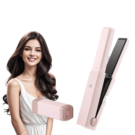 مكواة فرد الشعر اللاسلكية Flat Iron Hair Straightener