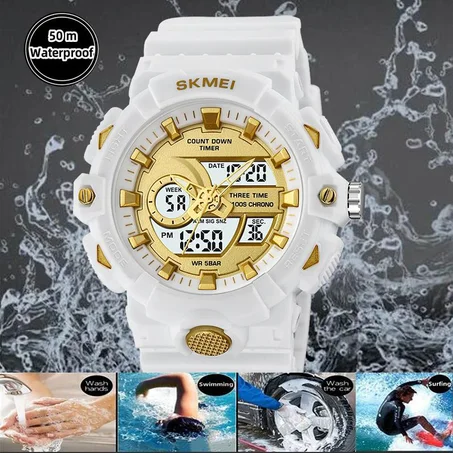 🔶 SKMEI Prestige – ساعة الرجال اللي يعرفوا قيمتهم (اختيار الناضجين… للّي وقتهم ماشي لعبة)🔶 متوفرة مع علبة مهدية من طرف الشركة / مرحبا بالجميع 👑