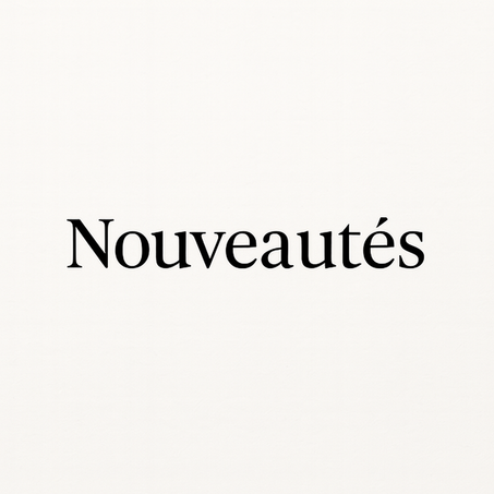 Nouveautés