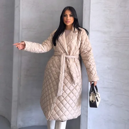 Manteau matelassé noir – Style raffiné d’hiver