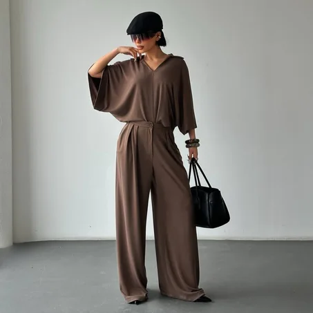 Ensemble "Signature" fluide - le chic minimaliste sans effort