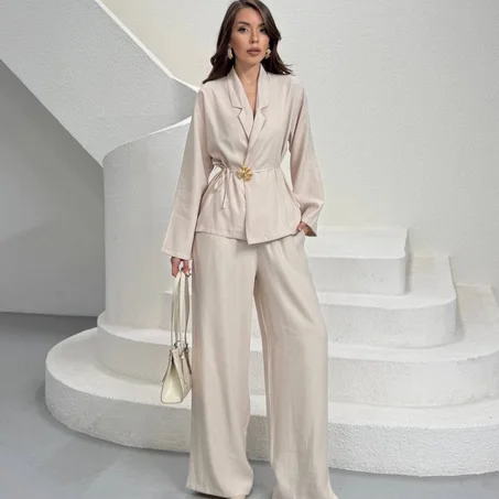 Ensemble "Prestige Floral" - le chic absolu en toute légèreté