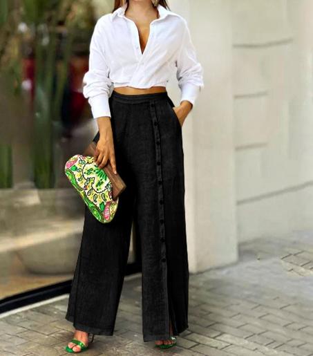 Ensemble chemise et pantalon tres elegant/ 2 pieces Outfit for summer